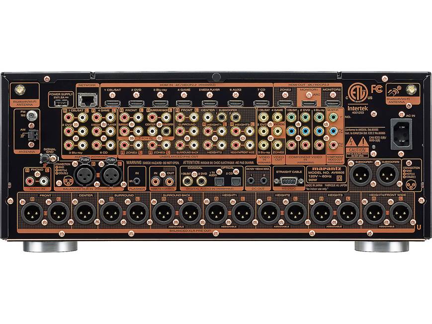 Marantz AV8805 13.2-channel home theater preamp/processor with Wi