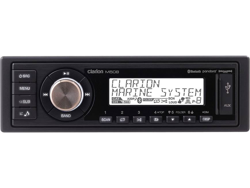 Clarion M508 Marine digital media receiver with Bluetooth® (does