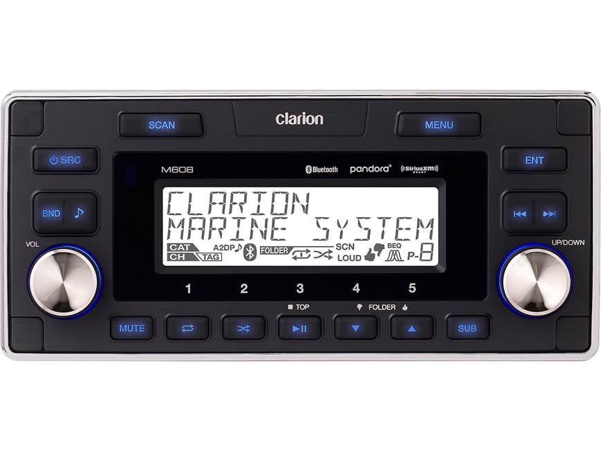 Clarion M608 Multi-zone marine digital media receiver with