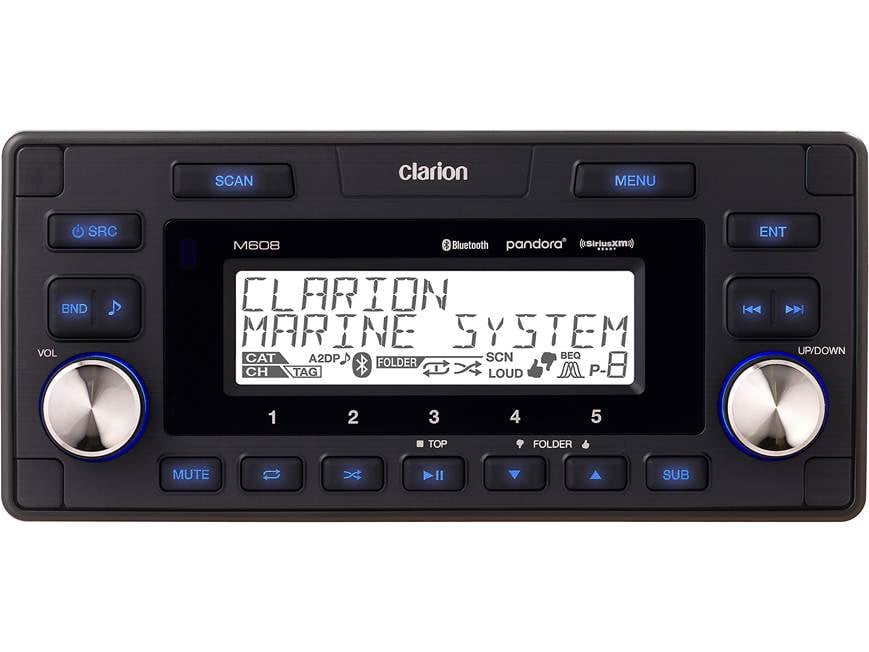 Clarion M608 Multi-zone marine digital media receiver with