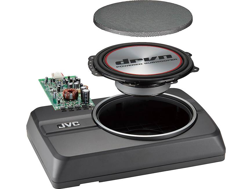 JVC CW-DRA8 Compact powered subwoofer with 8