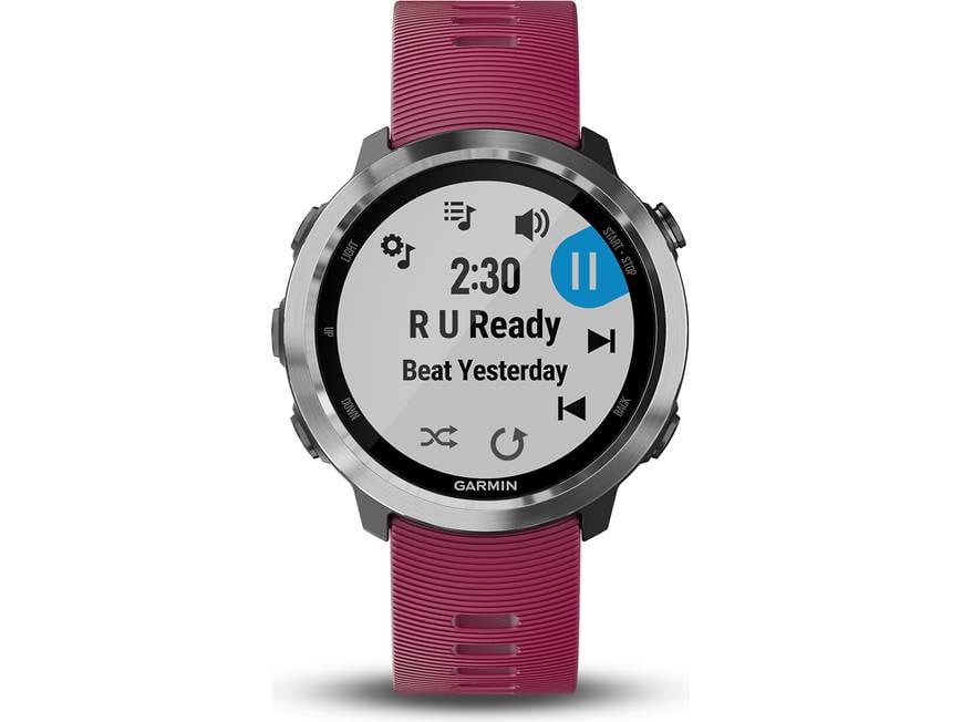 Garmin Forerunner 645 Music (Cerise with stainless hardware) GPS