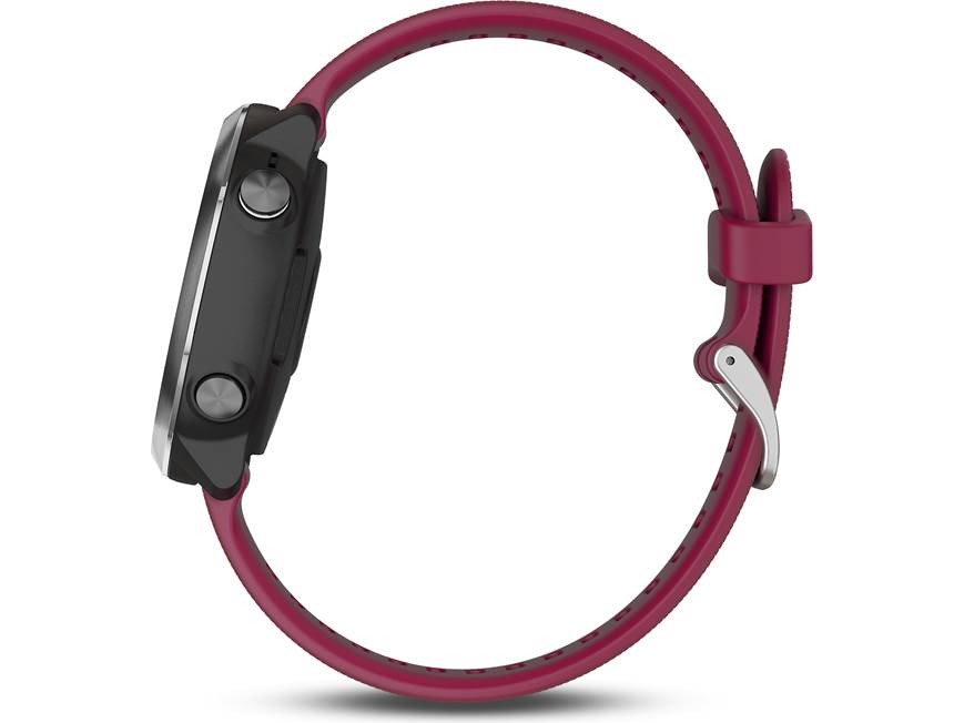 Garmin Forerunner 645 Music (Cerise with stainless hardware) GPS