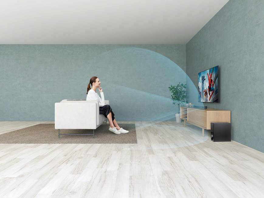 Sony HT-X9000F Powered sound bar with wireless subwoofer, Dolby