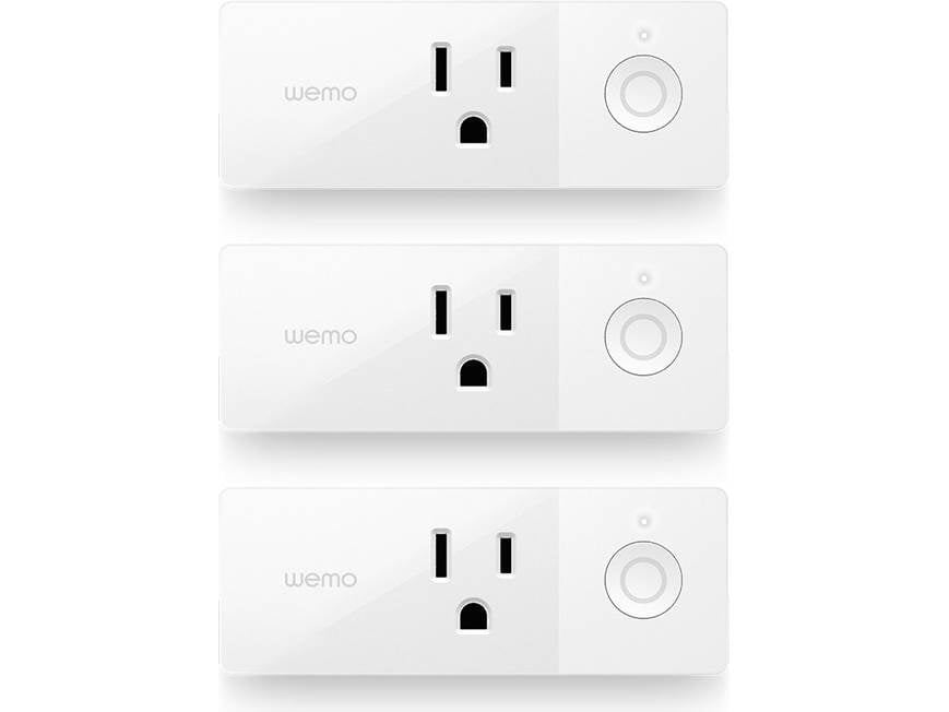 Belkin Wemo Mini Smart Plug Bundle 3-pack of wireless smart home ...