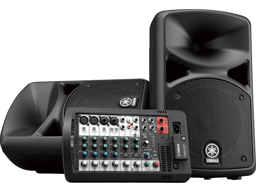 Yamaha STAGEPAS 400BT Portable 8-channel PA system with Bluetooth