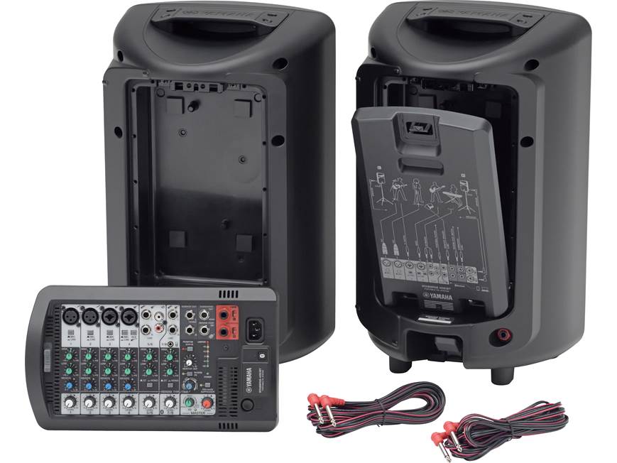 Yamaha STAGEPAS 400BT Portable 8-channel PA system with Bluetooth