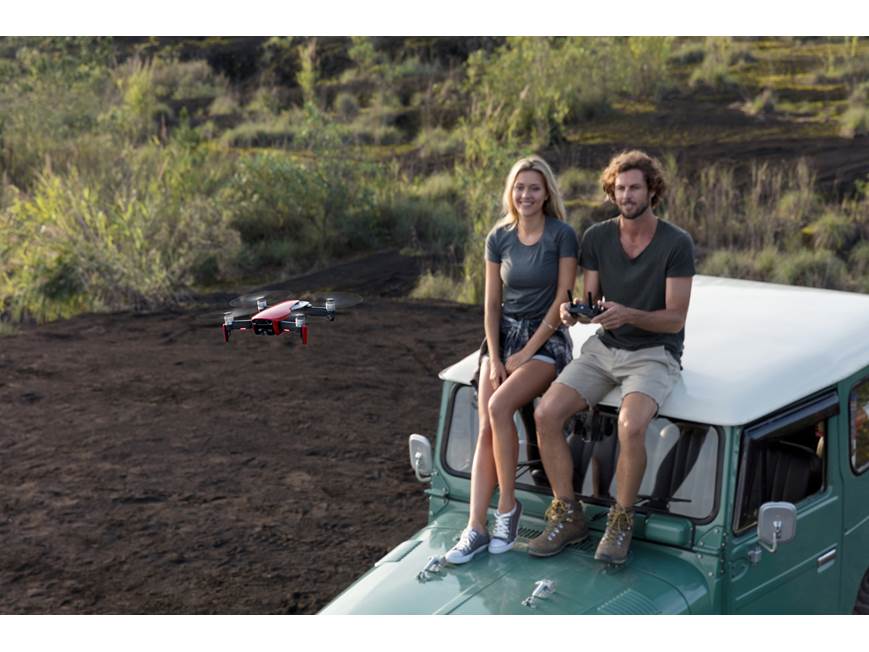 DJI Mavic Air Fly More Combo (Flame Red) Aerial drone with gimbal