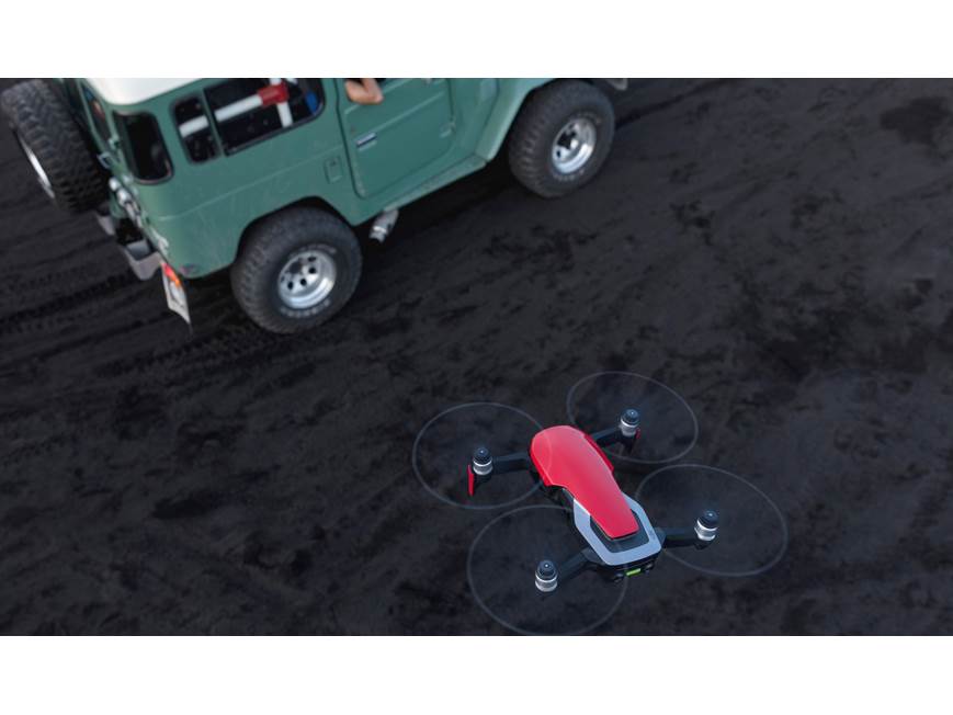 DJI Mavic Air (Flame Red) Aerial drone with 4K camera and remote