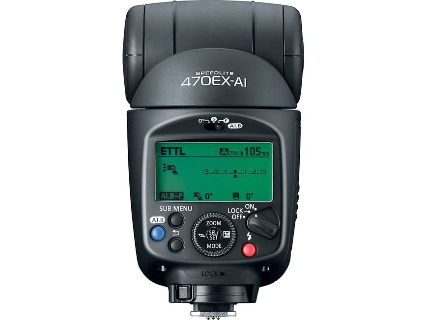 Canon Speedlite 470EX-AI Flash for Canon digital SLR cameras at