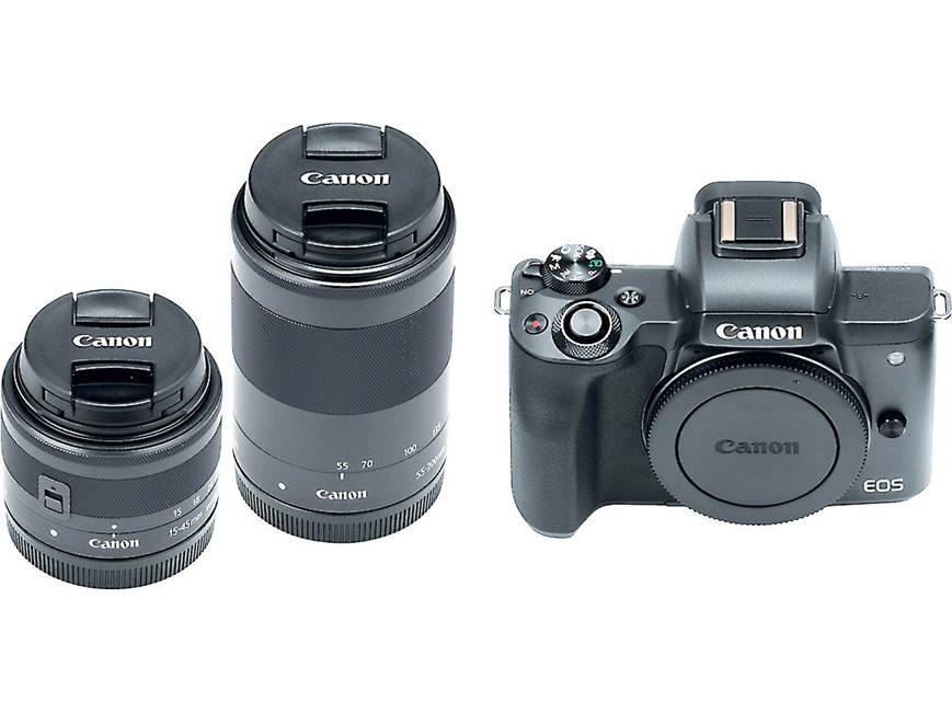 Canon EOS M50 Two Lens Kit 24.1-megapixel mirrorless camera with