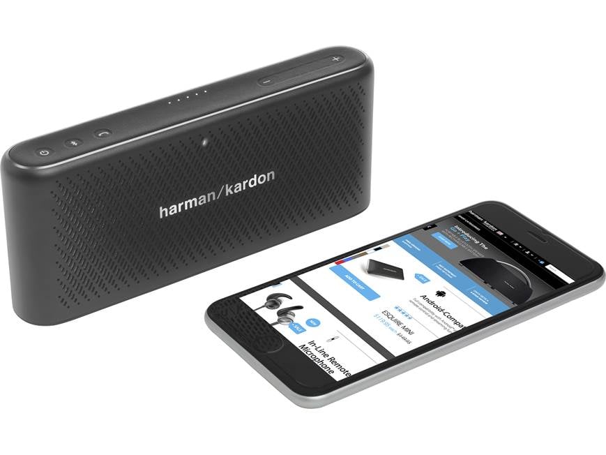 Harman Kardon Traveler (Black) Ultra-thin portable Bluetooth