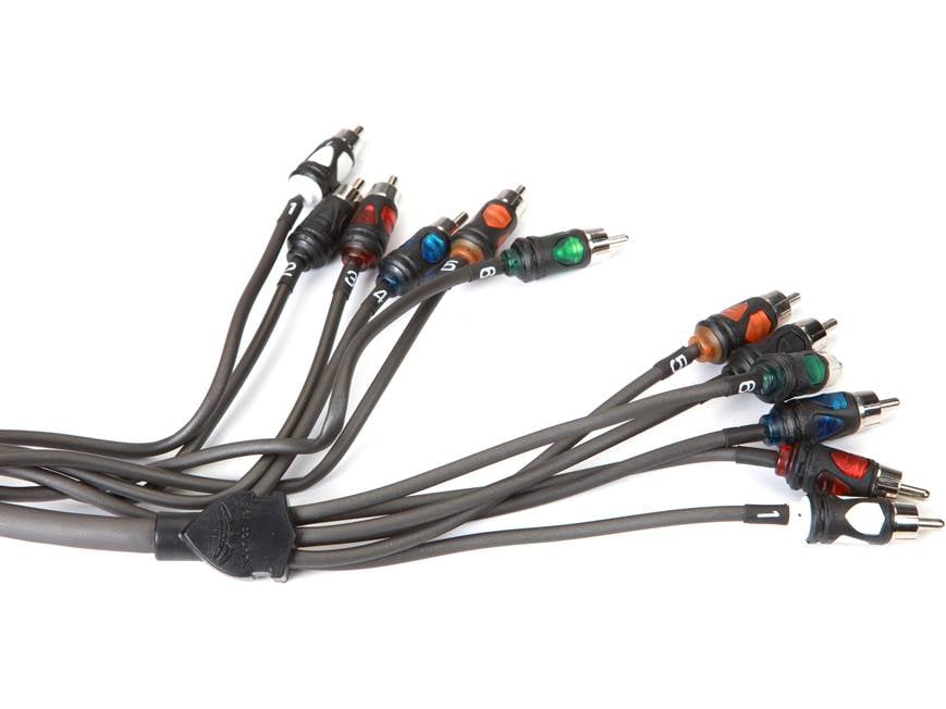 Wet Sounds WWX-RCA-6CH (17-foot) Marine-rated 6-channel RCA cable
