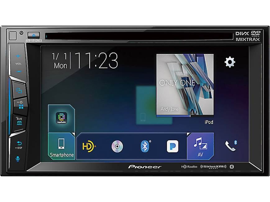 Pioneer AVH-1440NEX DVD receiver at Crutchfield