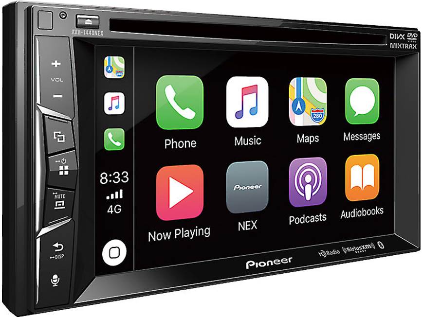 Pioneer AVH-1440NEX DVD receiver at Crutchfield