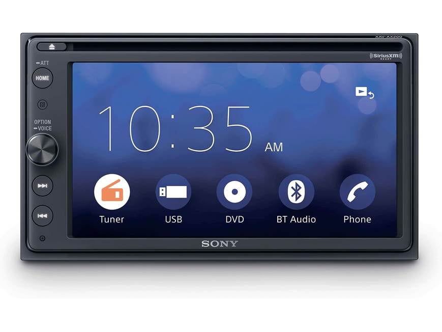 Sony XAV-AX200: price, highlights, specs, photos - Crutchfield