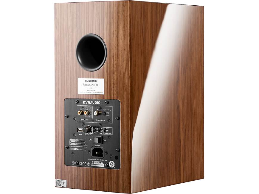 と*う様 値下げしました 【期間限定】 【希少】Dynaudio Focus22 Dynaudio Focus 20 XD (Walnut High Gloss) High-performance active