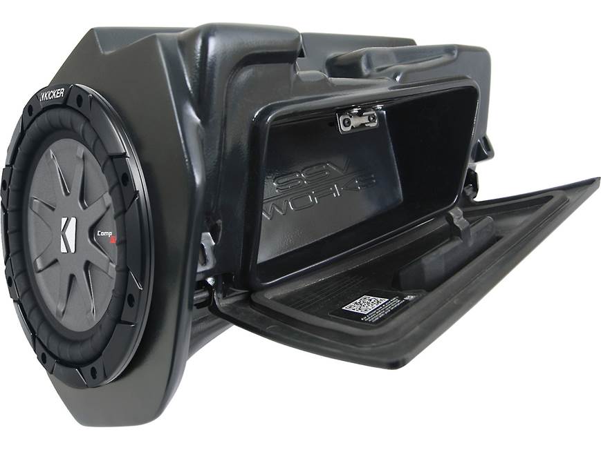 SSV Works RZ4-GB10K Custom-fit subwoofer enclosure with 10