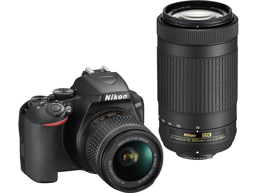 Nikon D3500 Two Lens Kit 24.2-megapixel digital SLR camera with