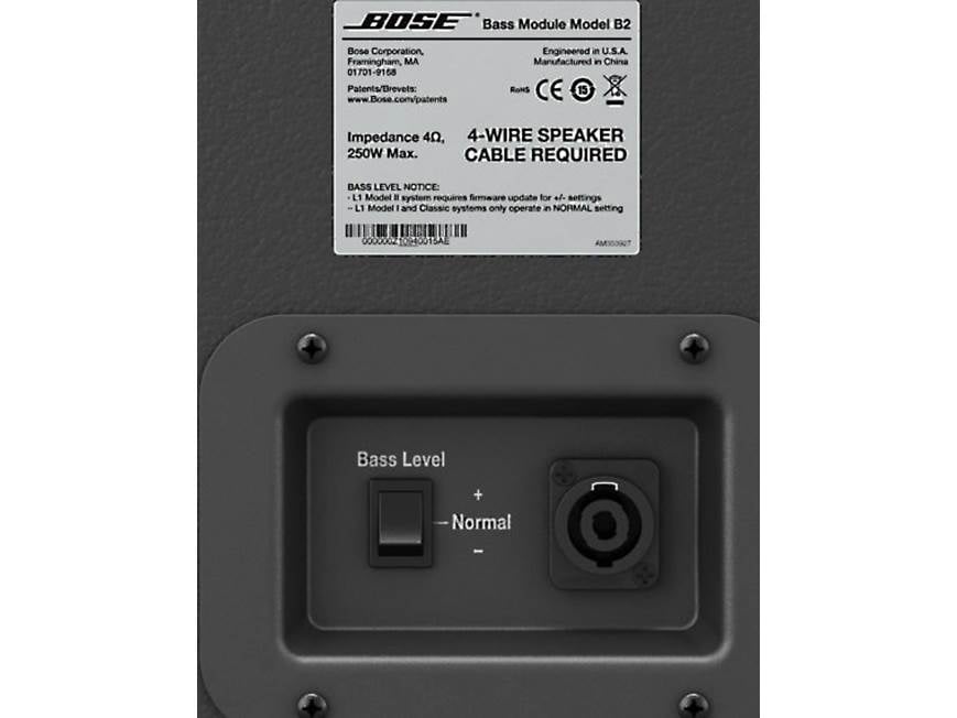 Bose® L1 Model 1S System with B2 Bass Module Package Portable PA