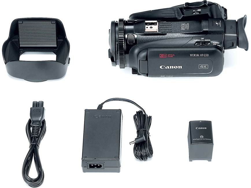 Canon VIXIA HF G50 4K Ultra HD camcorder at Crutchfield