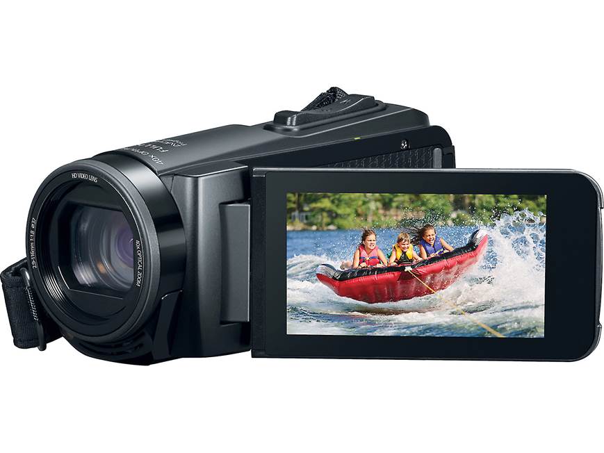 Canon VIXIA HF W11 HD camcorder with 40X optical zoom at Crutchfield