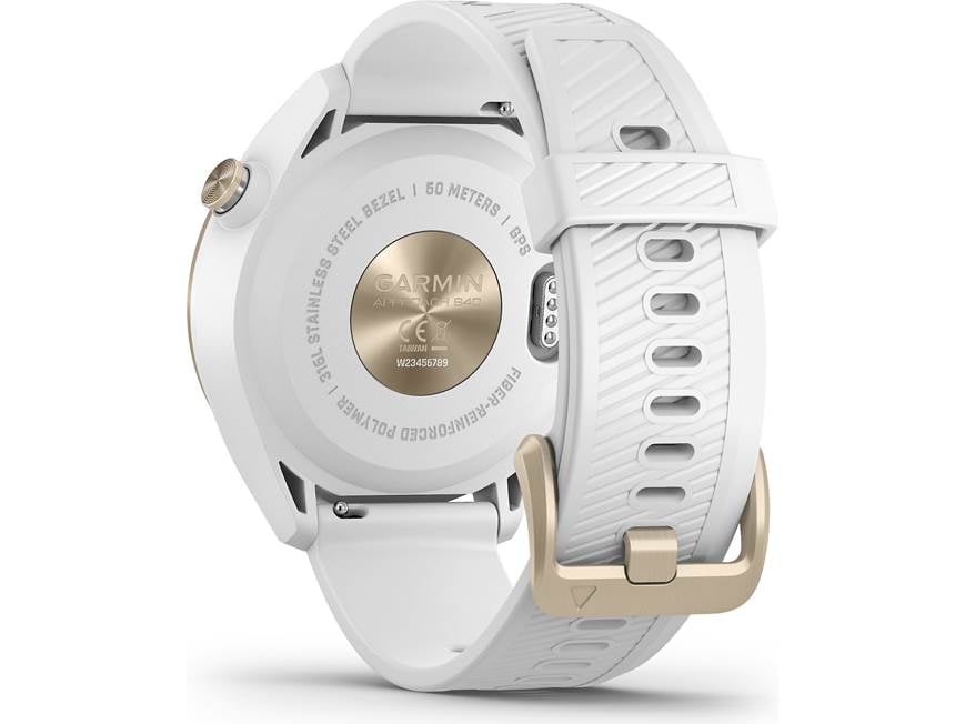 Garmin Approach® S40 (White) Golf GPS watch — covers over 41,000