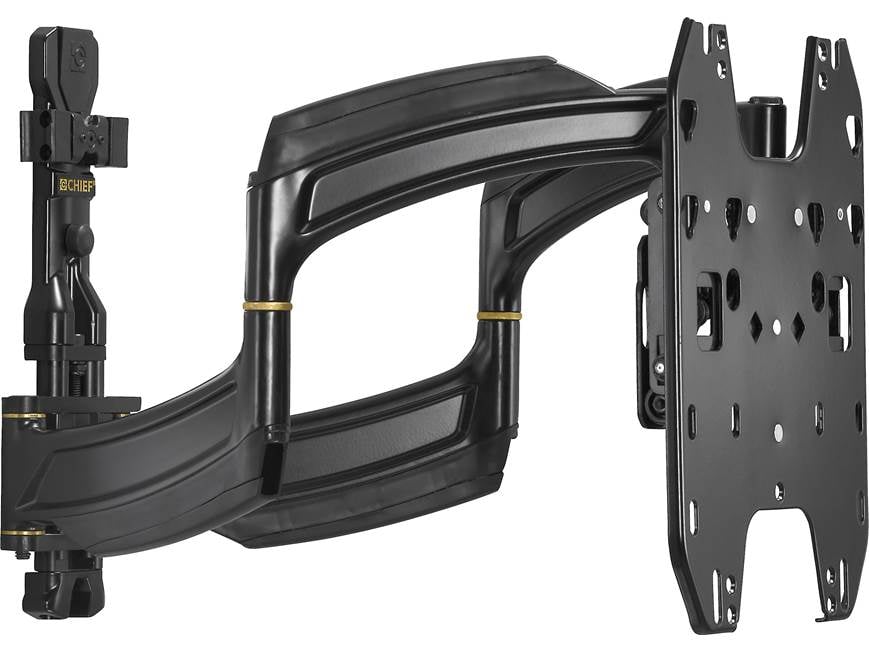 その他 Chief Thinstall TS318T Medium Dual Swing Arm Wall Mount - 18" Extension - Wall mount for LCD / plasma panel - black - screen size: 26" Chief TS318TU Medium ThinStall Dual Swing Arm Wall Display Mount