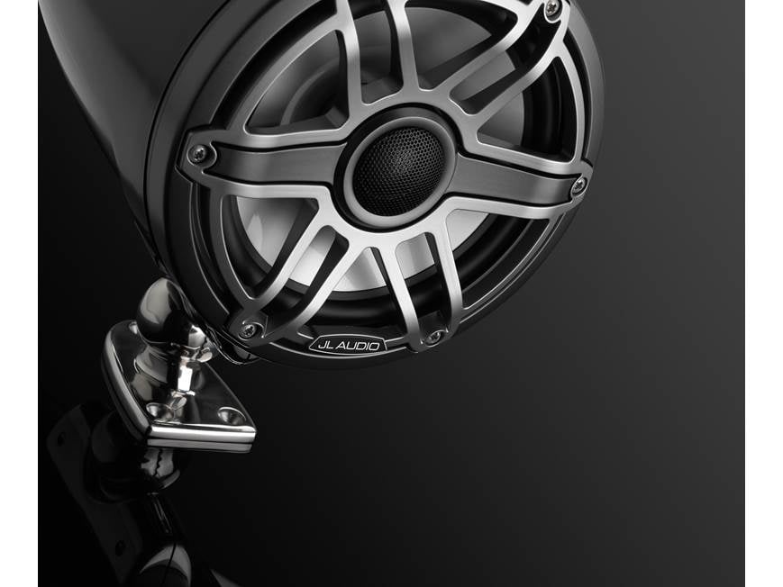 JL Audio M6-770ETXv3-Sb-S-GmTi (Gunmetal Sport Grille and Titanium