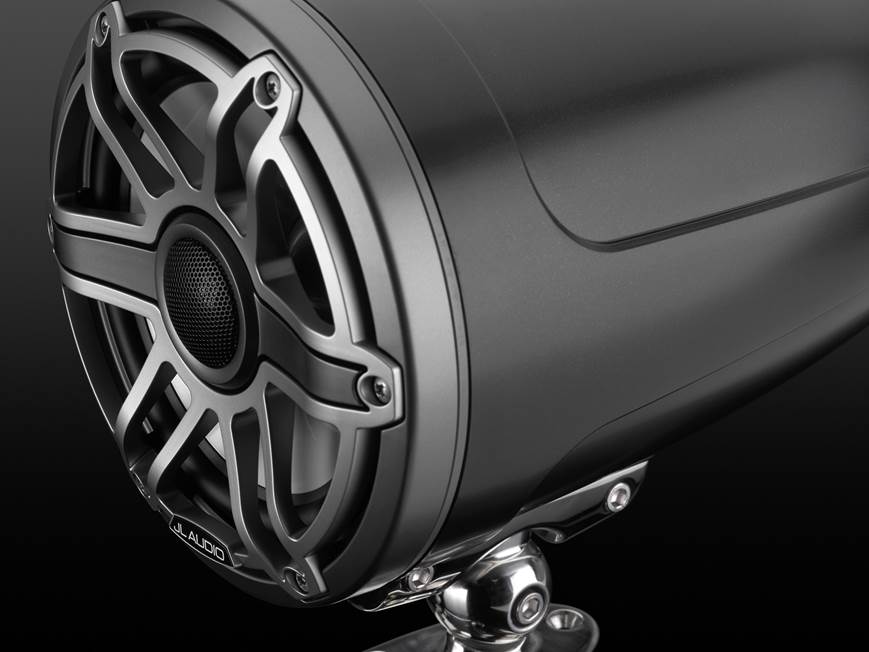 JL Audio M6-770ETXv3-Sb-S-GmTi (Gunmetal Sport Grille and Titanium