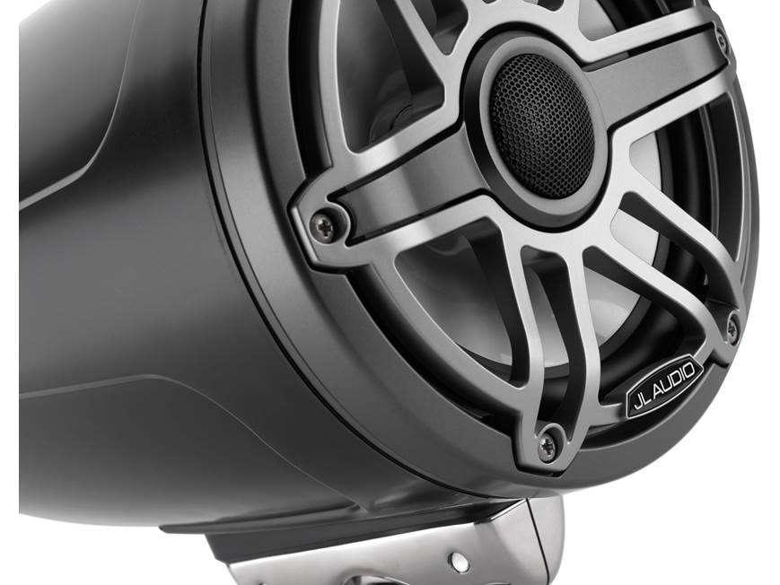 JL Audio M6-770ETXv3-Sb-S-GmTi (Gunmetal Sport Grille and Titanium