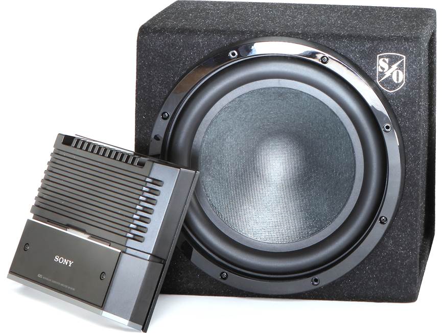 Sony 600-Watt Bass Package Includes XM-GS100 amplifier, XS-GSW121D