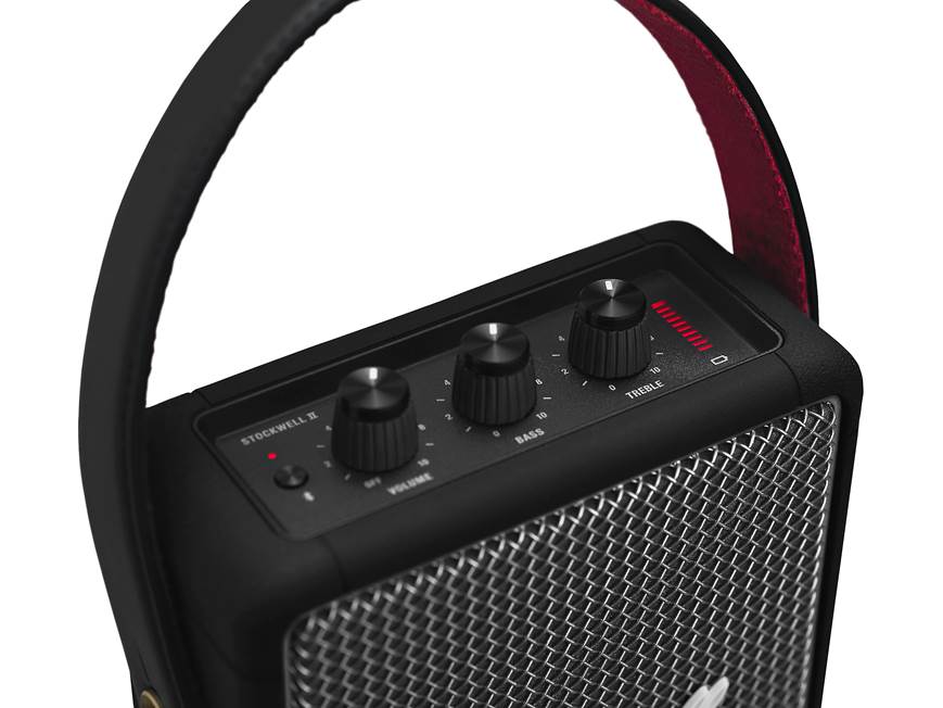 Marshall Stockwell II (Black) Portable Bluetooth® speaker (Black
