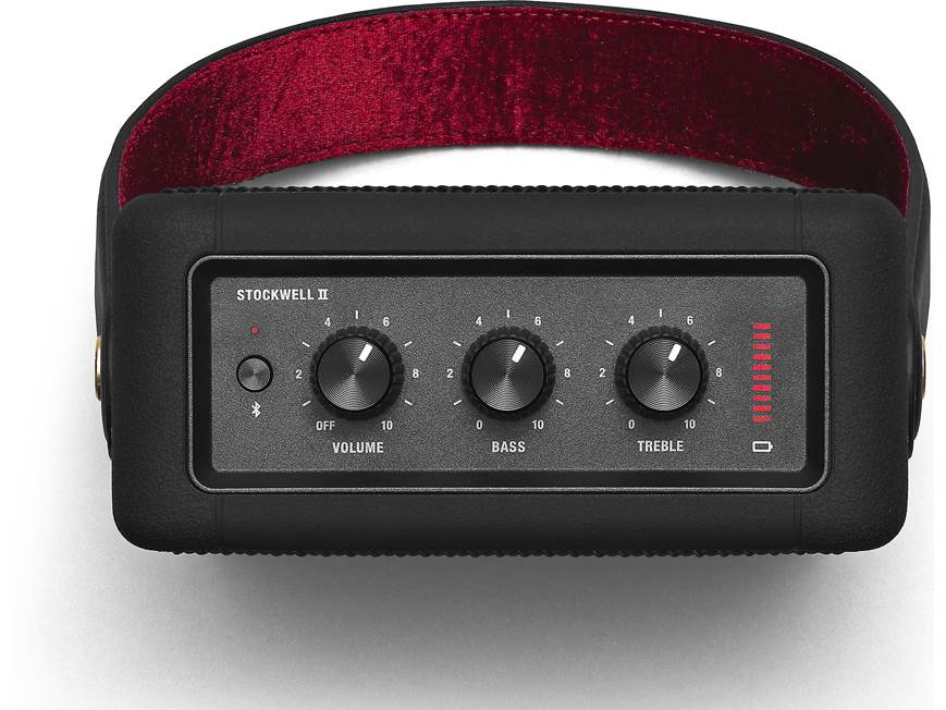 Marshall Stockwell II (Black) Portable Bluetooth® speaker (Black