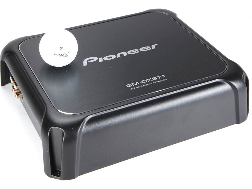 Pioneer GM-DX871 Mono subwoofer amplifier — 800 watts RMS x 1 at 1