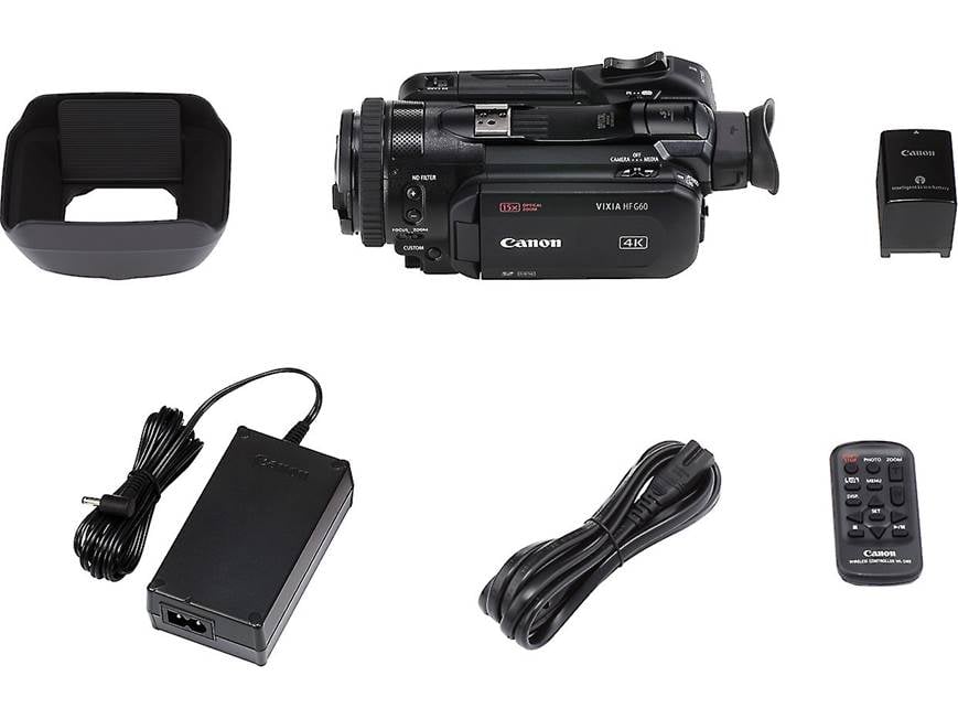 Canon VIXIA HF G60 4K Ultra HD camcorder at Crutchfield