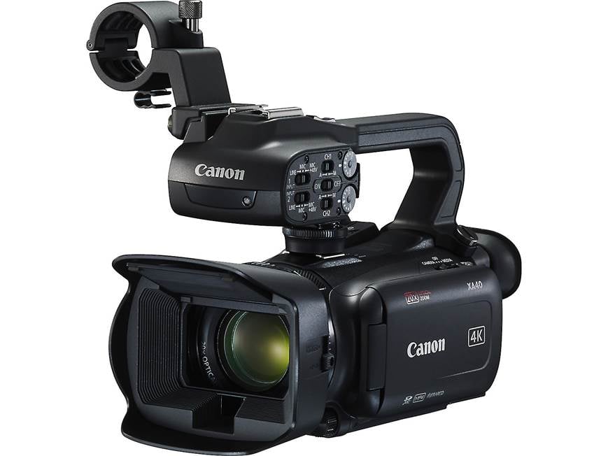 【4K業務用】Canon XA40 Canon XA40 Professional 4K Ultra HD camcorder at Crutchfield
