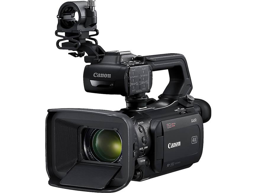 Canon XA50 Professional 4K Ultra HD camcorder at Crutchfield