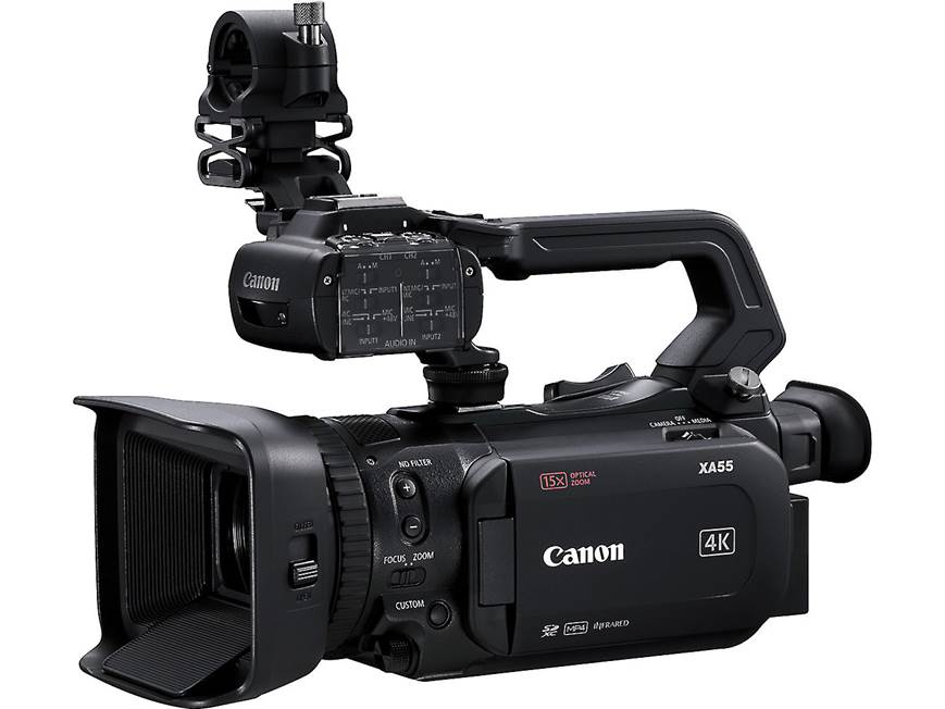 キヤノン　ハンディカム Canon XA55 Professional 4K Ultra HD camcorder at Crutchfield