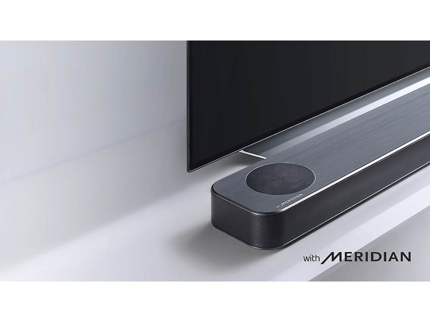LG SL8YG Powered 3.1.2-channel sound bar/subwoofer with Meridian