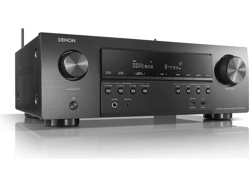 Denon AVR-S750H 7.2-channel home theater receiver with Wi-Fi