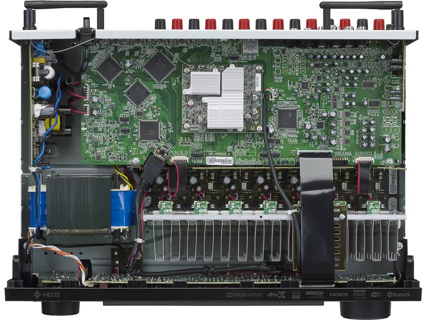 Denon AVR-S750H 7.2-channel home theater receiver with Wi-Fi