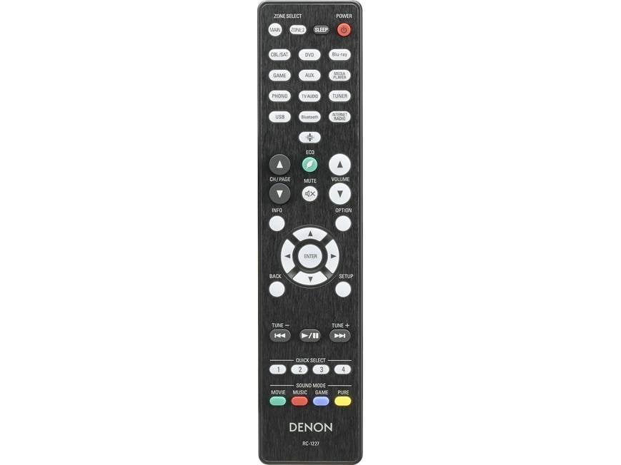 Denon AVR-S750H 7.2-channel home theater receiver with Wi-Fi
