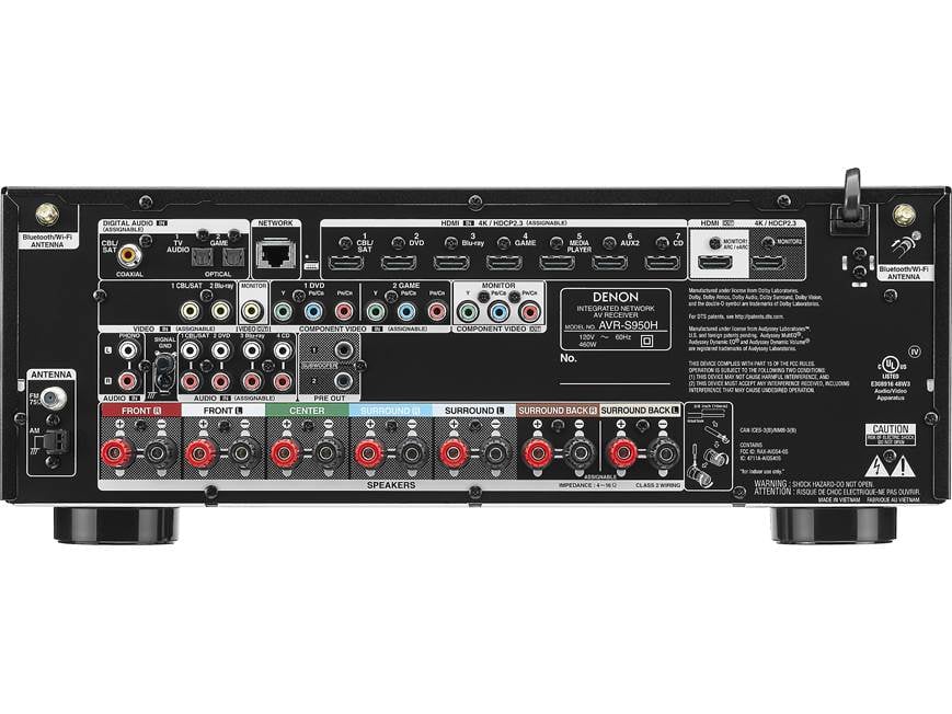 DENON AVR-S950H AVアンプ Denon AVR-S950H (2019 model) 7.2-channel home theater receiver