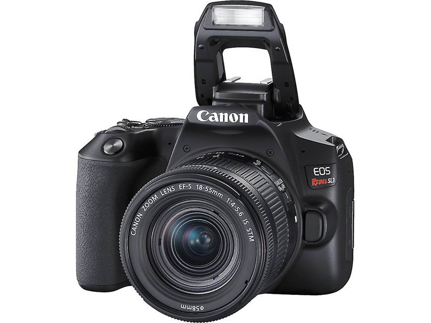 Canon EOS Rebel SL3 Kit (Black) 24.1-megapixel DSLR camera with Wi