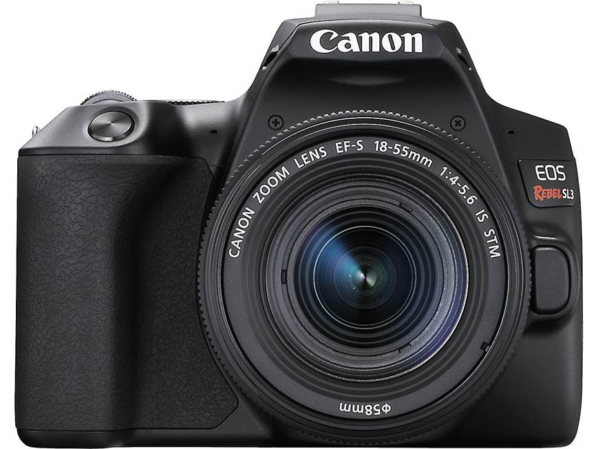 Canon EOS Rebel SL3 Kit (Black) 24.1-megapixel DSLR camera with Wi