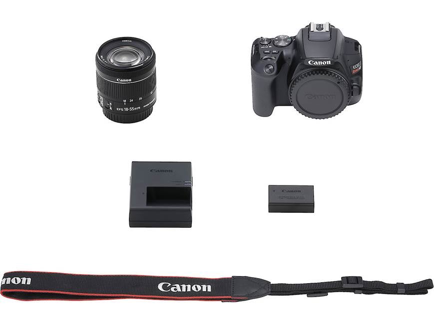 Canon EOS Rebel SL3 Kit (Black) 24.1-megapixel DSLR camera with Wi