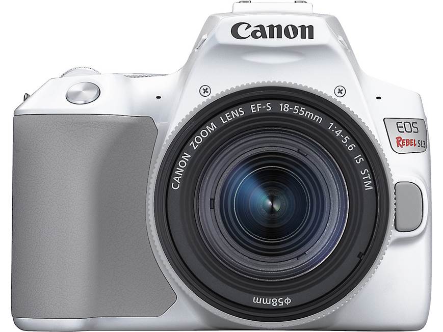 Canon EOS Rebel SL3 Kit (White) 24.1-megapixel DSLR camera with Wi