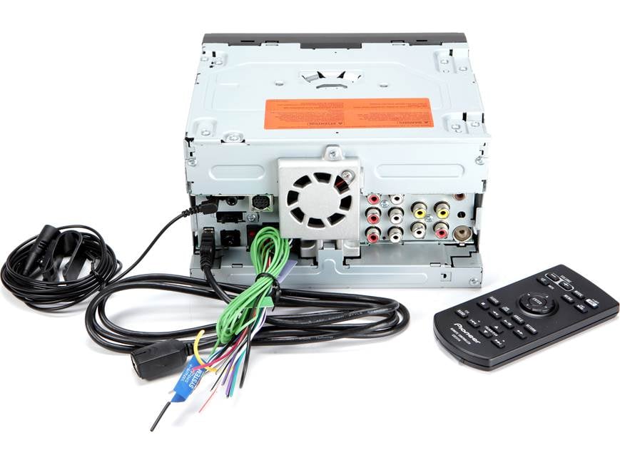 Pioneer AVH-1550NEX DVD receiver at Crutchfield