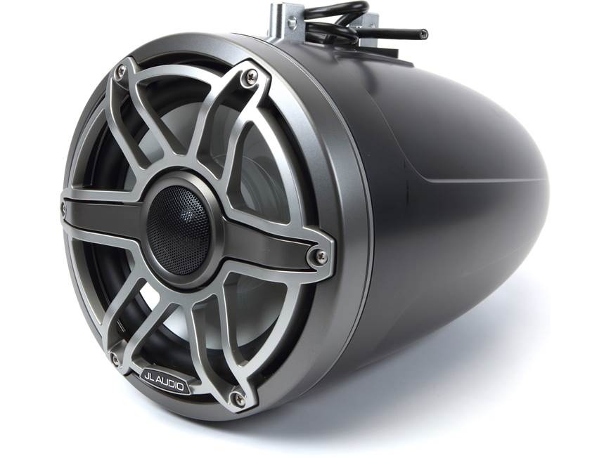 JL Audio M6-880ETXv3-Sb-S-GmTi (Black w/ Gunmetal Sport Grille and